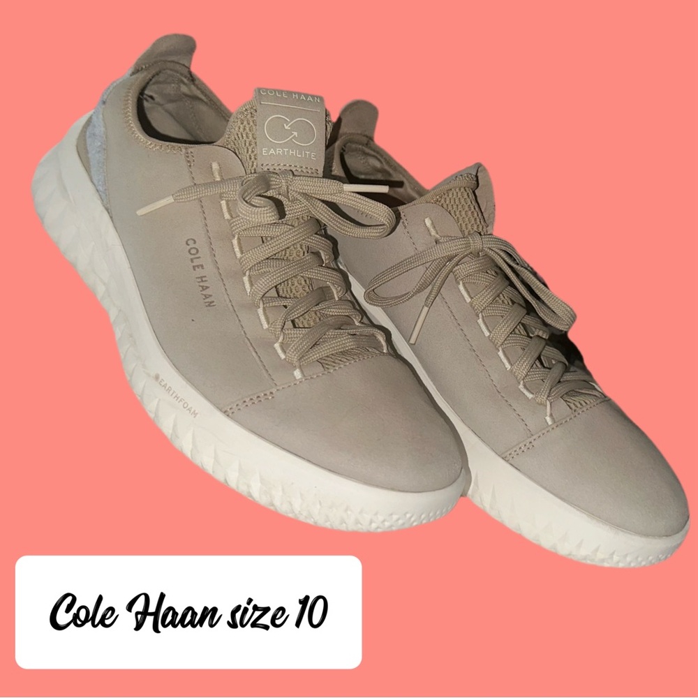 Cole Haan light greyish beige “Zero Grand” sneakers